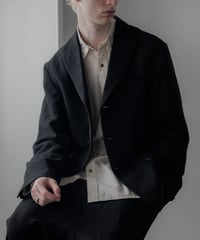 SHRINK WOOL LINEN ARTISAN JACKET