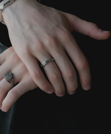 SILVER STACKING RING