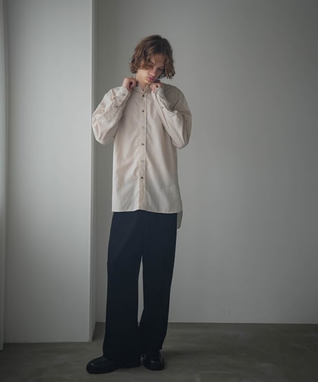 VISCOSE WOOL CORDUROY TROUSERS