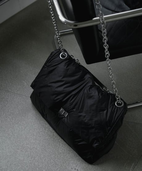 FOLIE LIMONTA NYLON PADDED CHAIN BAG