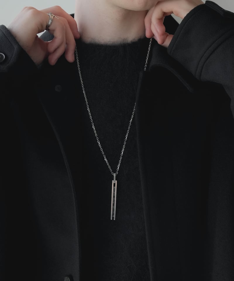 FOLIE STONE SILVER OBJECT NECKLACE | CTHY
