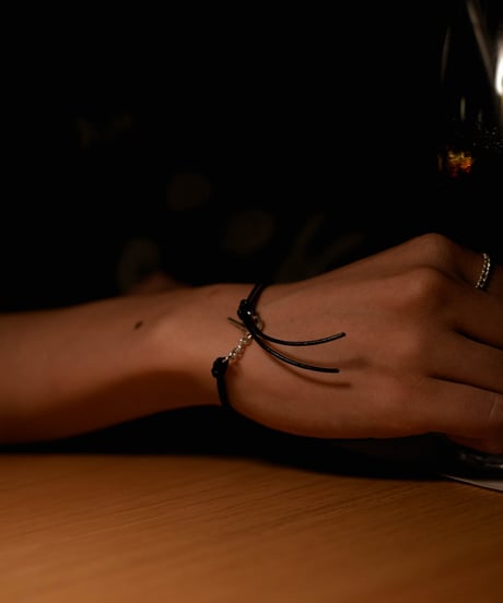LEATHER CORD HERITAGE BRACELET by SILVER925