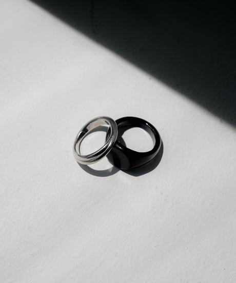 SILVER STACKING RING