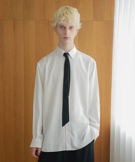 BIASCUT SILK TIE