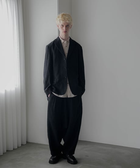 SHRINK WOOL LINEN ARTISAN JACKET