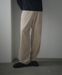VISCOSE WOOL CORDUROY TROUSERS
