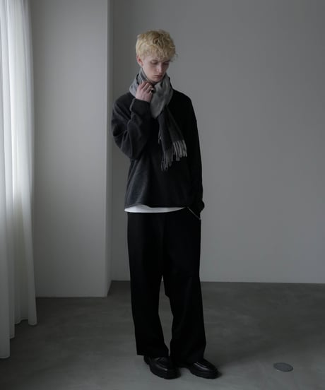 COLOR NEP YARN WOOL ROLL KNIT
