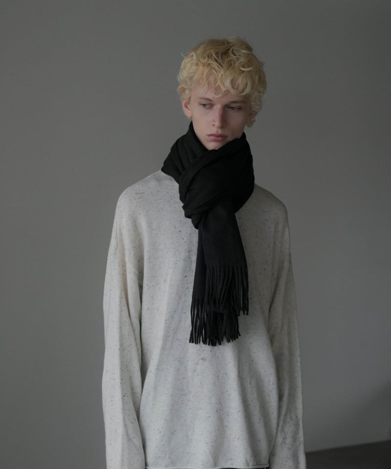 BRUSHED FRINGE STOLE | CTHY