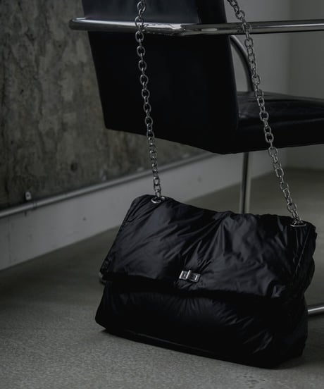 FOLIE LIMONTA NYLON PADDED CHAIN BAG