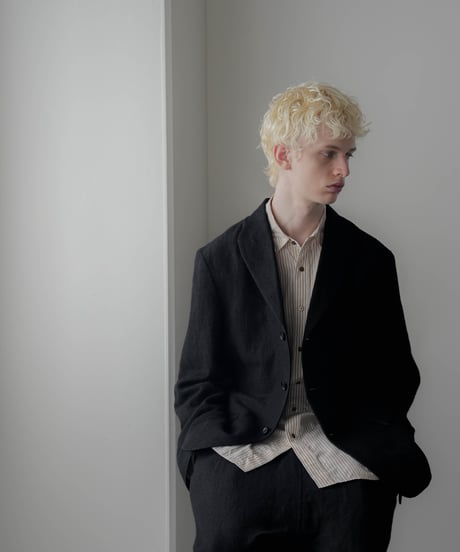 SHRINK WOOL LINEN ARTISAN JACKET