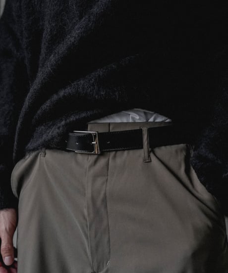 LUXURY MATERIAL CLASSIC Annonay LEATHER BELT