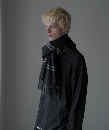 BRUSHED FRINGE STOLE