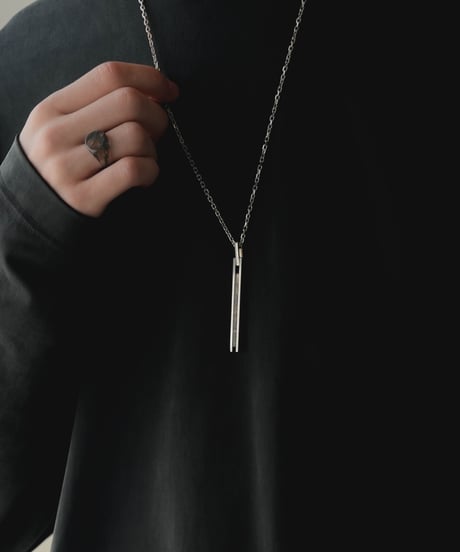 FOLIE STONE SILVER OBJECT NECKLACE