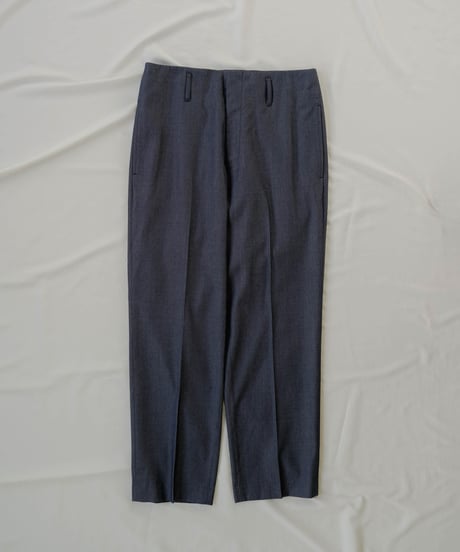 LUXURY MATERIAL BISHU WOOL TROUSERS