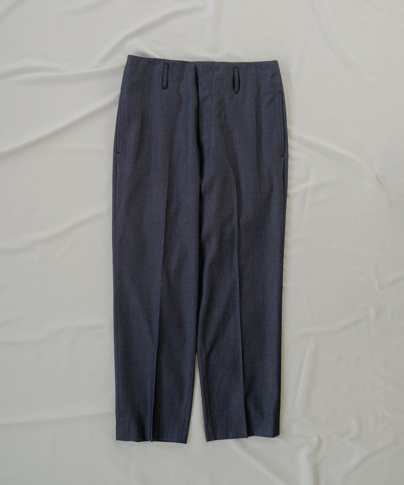LUXURY MATERIAL BISHU WOOL TROUSERS | CTHY