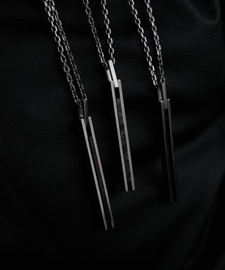 FOLIE STONE SILVER OBJECT NECKLACE