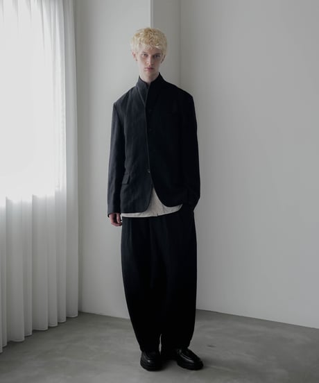 SHRINK WOOL LINEN ARTISAN JACKET
