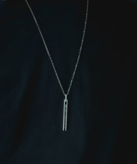 FOLIE STONE SILVER OBJECT NECKLACE