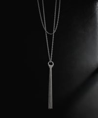 FOLIE DOUBLE TASSEL NECKLACE