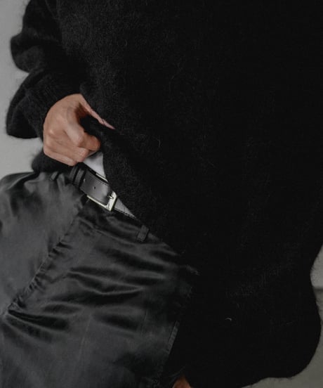 LUXURY MATERIAL CLASSIC Annonay LEATHER BELT