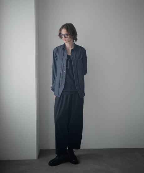 FOLIE BISHU WOOL SHIRT JACKET