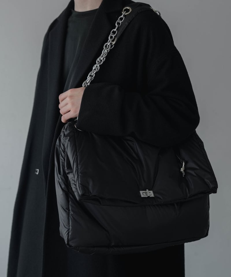 FOLIE LIMONTA NYLON PADDED CHAIN BAG | CTHY