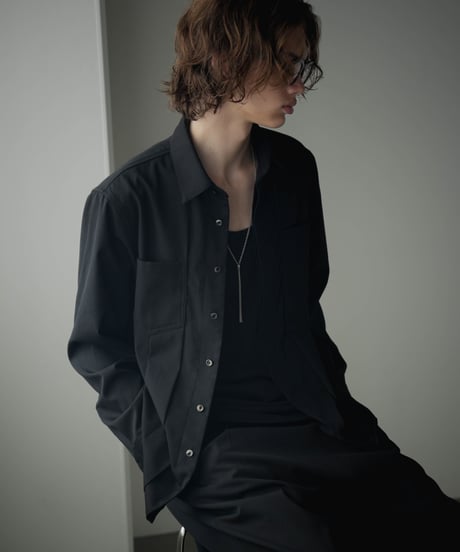 FOLIE BISHU WOOL SHIRT JACKET