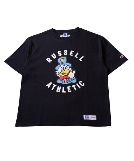 [DISCOVERED27SS] RUSSELLxDISCOVERED Campus Jersey Bird Print T