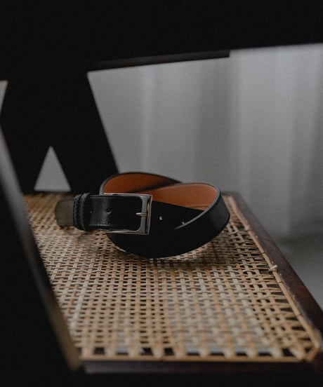 LUXURY MATERIAL CLASSIC Annonay LEATHER BELT