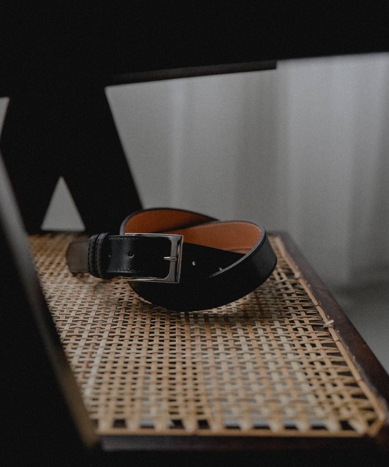 LUXURY MATERIAL CLASSIC Annonay LEATHER BELT |