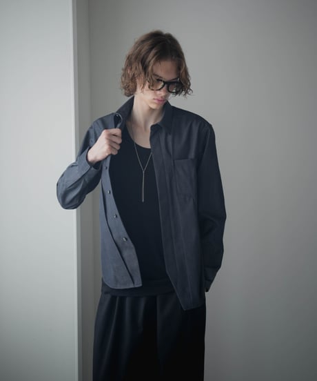 FOLIE BISHU WOOL SHIRT JACKET
