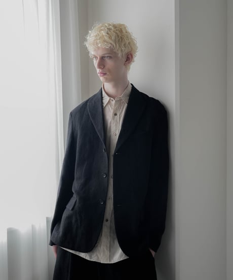 SHRINK WOOL LINEN ARTISAN JACKET