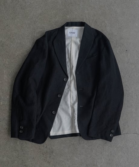 SHRINK WOOL LINEN ARTISAN JACKET