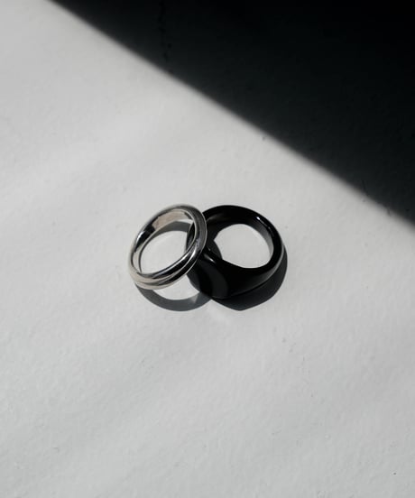 SILVER STACKING RING