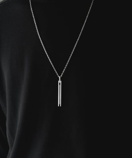 FOLIE STONE SILVER OBJECT NECKLACE
