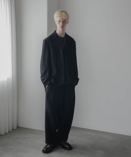 SHRINK WOOL LINEN ARTISAN JACKET
