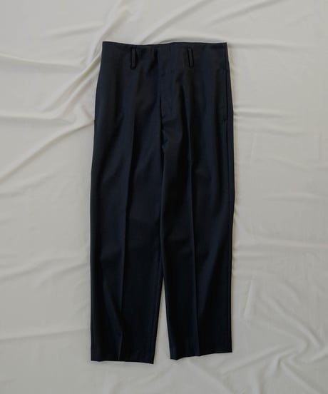 LUXURY MATERIAL BISHU WOOL TROUSERS