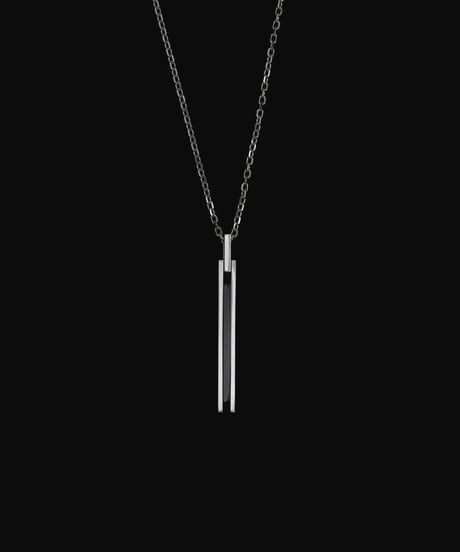 FOLIE STONE SILVER OBJECT NECKLACE