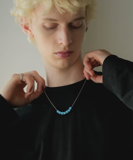 CUBE STONE NECKLACE