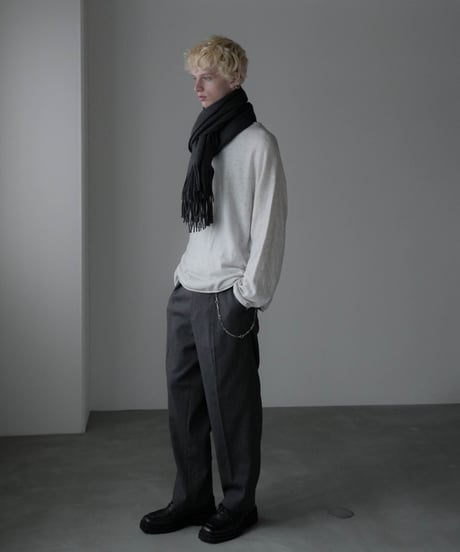 COLOR NEP YARN WOOL ROLL KNIT