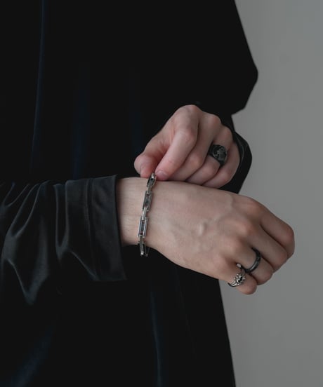 FOLIE STONE SILVER OBJECT BRACELET
