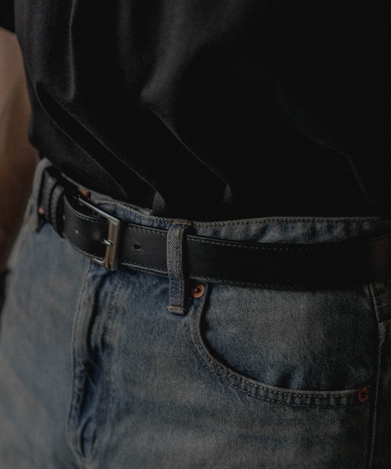 CTHY　CLASSIC WATCH BELT by Annonay ブラック LUXURY MATERIAL CLASSIC Annonay LEATHER BELT |