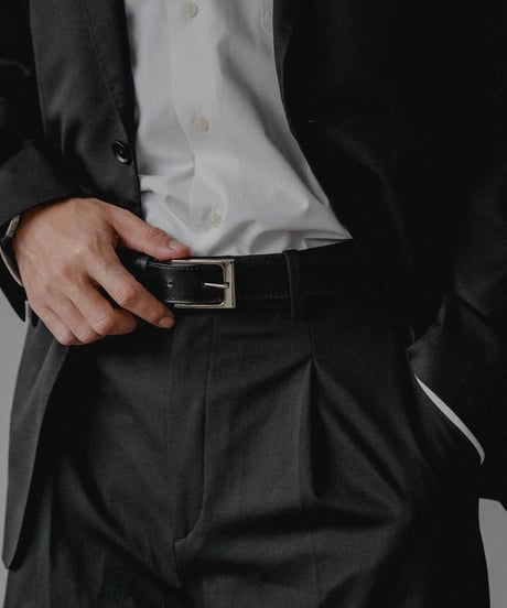 LUXURY MATERIAL CLASSIC Annonay LEATHER BELT