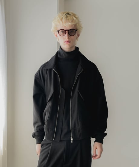 LUXURY MATERIAL Super160's / 140's BISHU WOOL TURTLENECK KNIT