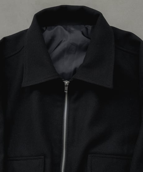 HERRINGBONE TWEED BLOUSON