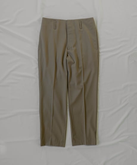 LUXURY MATERIAL BISHU WOOL TROUSERS