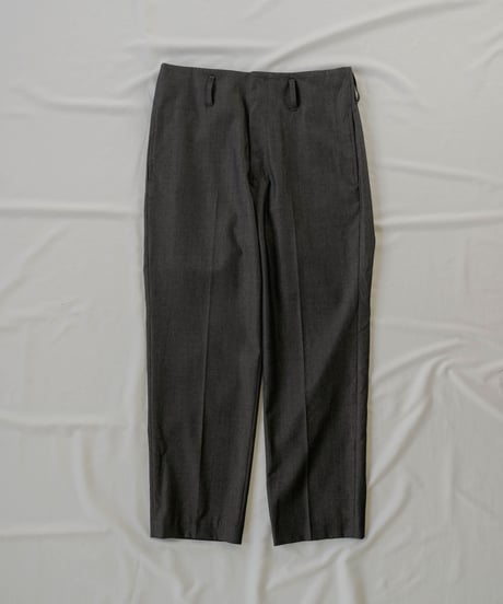 LUXURY MATERIAL BISHU WOOL TROUSERS
