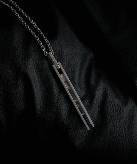 FOLIE STONE SILVER OBJECT NECKLACE