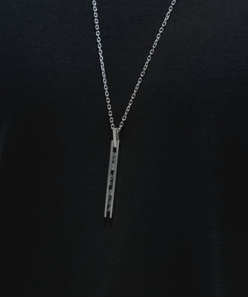 FOLIE STONE SILVER OBJECT NECKLACE | CTHY