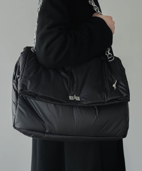 FOLIE LIMONTA NYLON PADDED CHAIN BAG